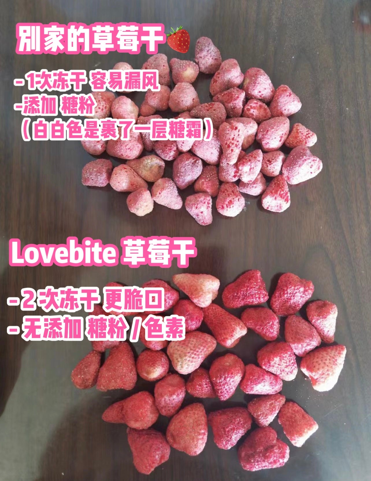 [50G] Freeze dried Strawberries