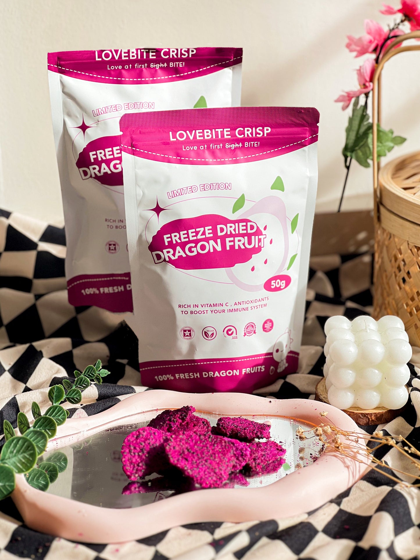 [50G] Freeze Dried Dragon Fruit