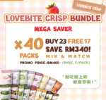 Market Malaysia Exclusive x Buy 23 Free 17 + 3 Free Potato Stick