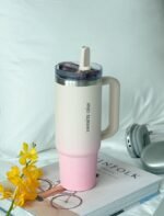[30OZ] Limited Stainless Steel Pink Water Tumbler - Image 6